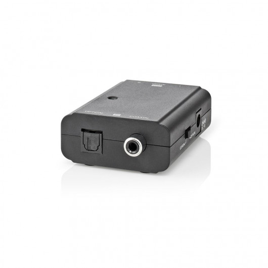 NEDIS ACON2509BK Digital Audio Converter 2-way Connection input: 1x S/PDIF (RCA)