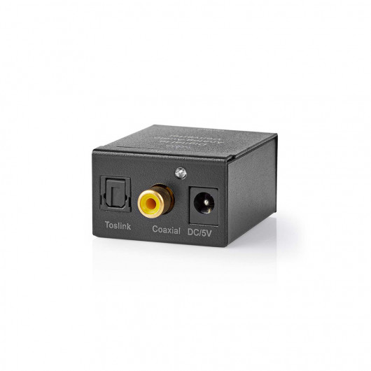 NEDIS ACON2510BK Digital Audio Converter 1-way Connection input: 1x Digital RCA