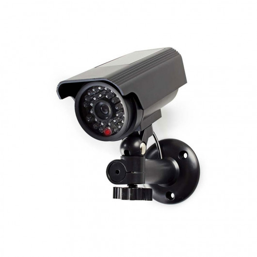 NEDIS DUMCBS10BK Dummy Security Camera, Bullet, IP44, Black