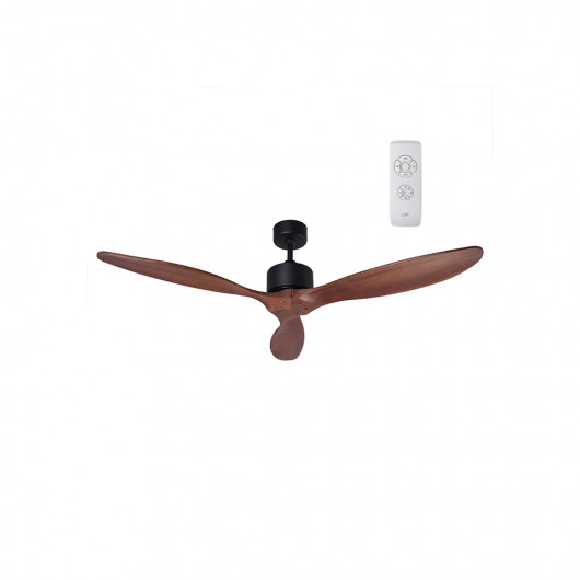 LIFE EMPEROR 52" 70W CEILING FAN WITH 3 WOODEN BLADES