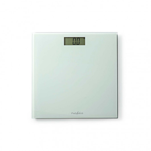 NEDIS PESC500WT Personal Scale Digital White Tempered Glass Maximum weighing cap