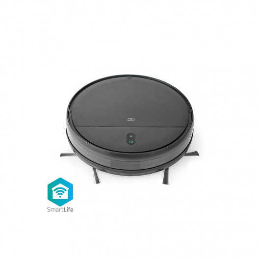NEDIS WIFIVCR001CBK ROBOT VACUUM CLEANER WI-FI CAPACITY COLLECTION RESERVOIR:0.2L BLACK