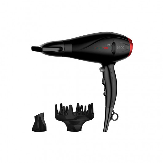 LIFE INFLUENCER Hairdryer with AC motor,2200W