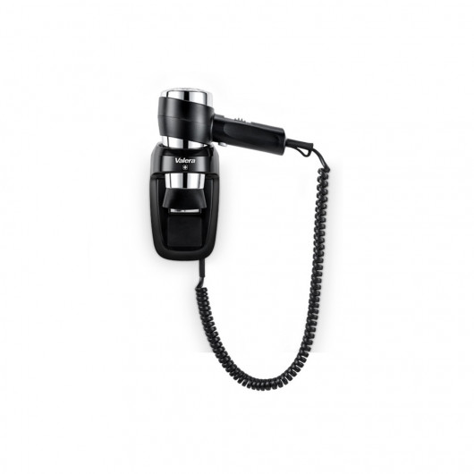 VALERA ACTION PROTECT 1600 BLACK WALL-MOUNTED HAIRDRYER