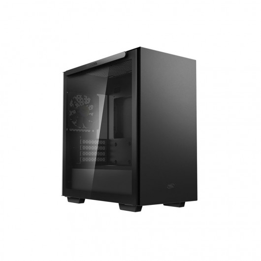 DEEPCOOL MACUBE 110 BLACK Κουτί DEEPCOOL MACUBE 110 για μητρικές Micro ATX / Mini-ITX σε μαύρο χρώμα