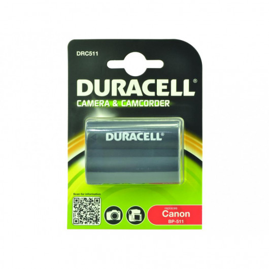 Duracell DRC511 Camera Battery 74V 1600mAh