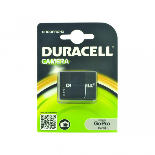 Duracell DRGOPROH3 Camera Battery 37V 1000mAh