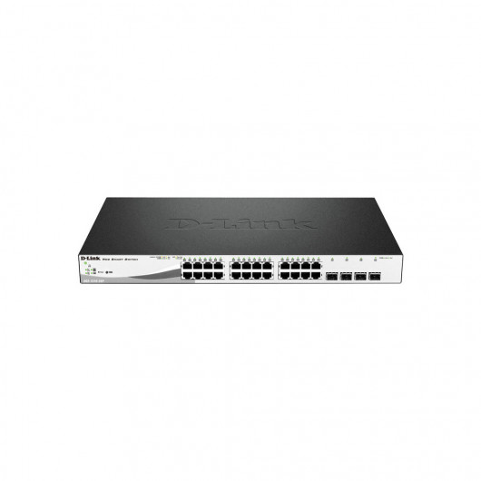 D-LINK DGS-1210-28P 24-Port Gigabit PoE +4 SFP Unmanaged Metro Ethernet Desktop Rackmount Switch