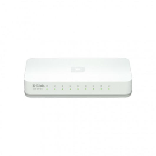 D-LINK GO-SW-8E 8-Port Fast Ethernet Easy Desktop Switch 10/100