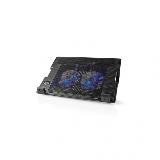 NEDIS NBCR200BK Notebook cooler για laptop έως 18", σε μαύρο χρώμα