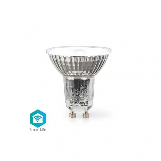 NEDIS WIFILRC10GU10 Wi-Fi έξυπνη λάμπα RGB LED, GU10, 49W, 345lm