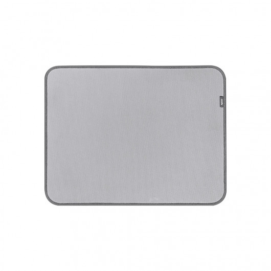 NOD FRESH GREY Δερμάτινο mousepad σε γκρι χρώμα, 350x270x3mm