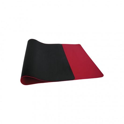 NOD STATUS XL BLACK-RED XL Δερμάτινο mousepad διπλής όψης μαύρο-κόκκινο, 800x345x18mm