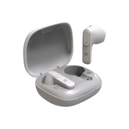 NSP BN510W NSPods Λευκά αδιάβροχα ασύρματα Bluetooth V5.3, Handsfree in-ear ακουστικά IPX4 με θήκη φόρτισης