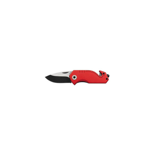 ΣΟΥΓΙΑΣ Albainox black penknife. Drilled screw, 5.70cm, Red, 18853