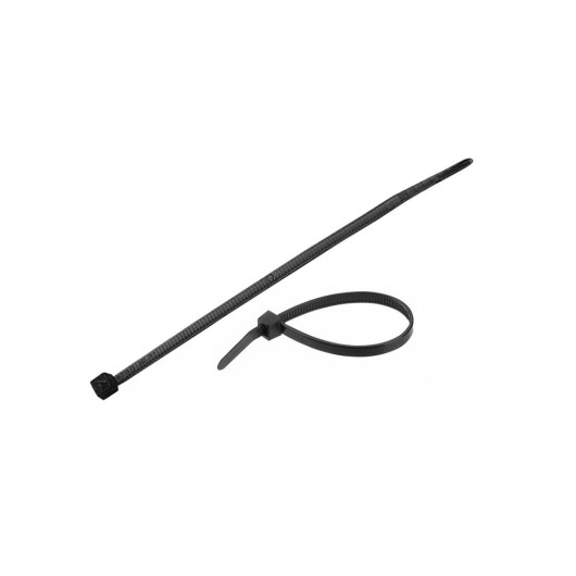 GOOBAY 17071Cable Tie, UV- and weather resistant nylon with 3.5mm wide and 200mm long, black.