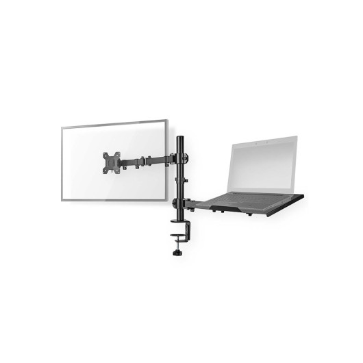 NEDIS MMSISNB110BKDesk monitor mount for notebook and 1 screen 15 - 32".
