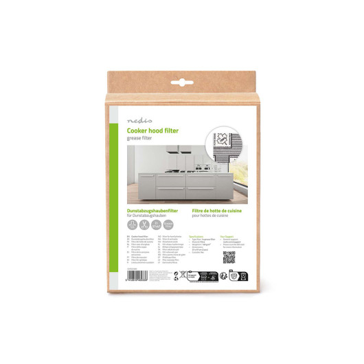 NEDIS CHFI210MICooker hood grease filter, 57 x 47 cm.