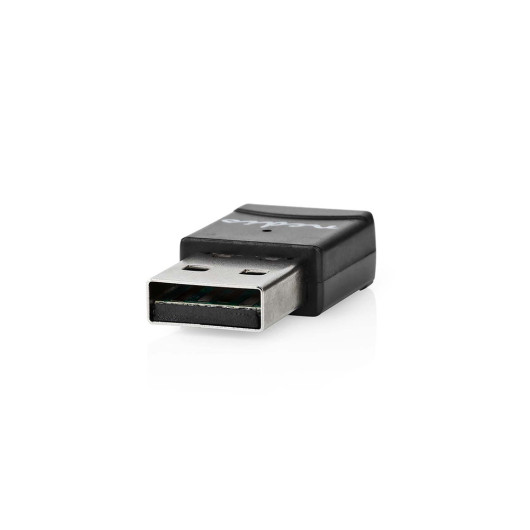 NEDIS WSNWM610BKNetwork Wi-Fi dongle AC600 in 2.4/5 GHz (dual band).