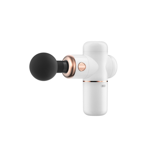 XO FG01Rechargable masage gun in white color