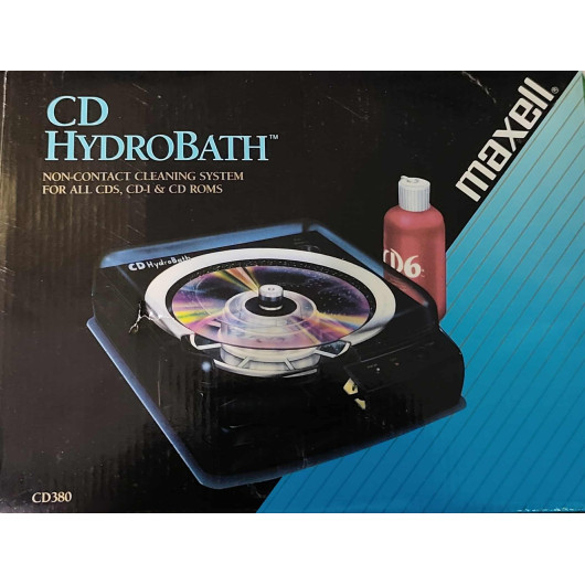 ΚΑΘΑΡΙΣΤΙΚΟ ΣΕΤ MAXELL HYDROBATH CD-380 για CD & DVD
