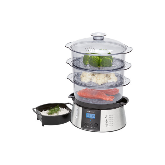 CLATRONIC DG 3547Steamer, stainless steel