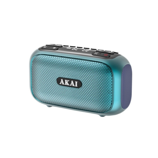 Akai APR-700 φορητό ραδιόφωνο FM/AM, REC, Bluetooth 5.3, RGB LED, 1800mAh