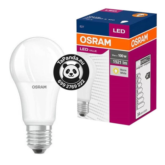 LED Λαμπτήρας VALUE E27-13W 6000K - OSRAM