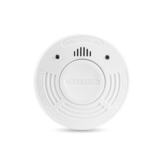 ALECTO SD1010Smoke detector with 10 years battery and sensor runtime, white color.