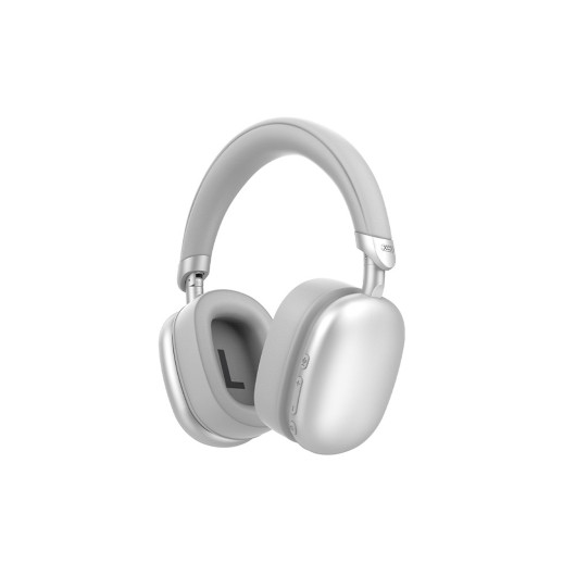 XO BE55 SILVER COLORWireless Over-Ear headphones with ANC technology in silver color