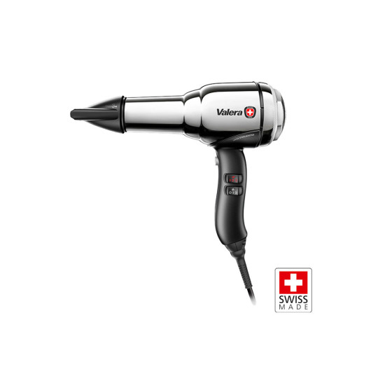 VALERA SWISS STEEL-MASTER LIGHT CHROMELight professional steel hairdryer with ions generator.