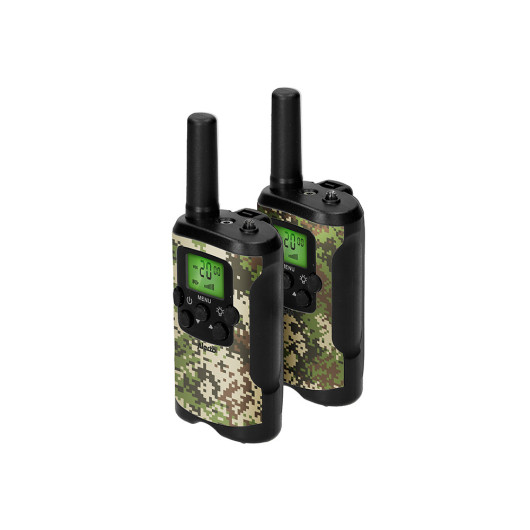 ALECTO FR115CAMOWalkie-Talkie set with 2 handsets up to 7km, camouflage