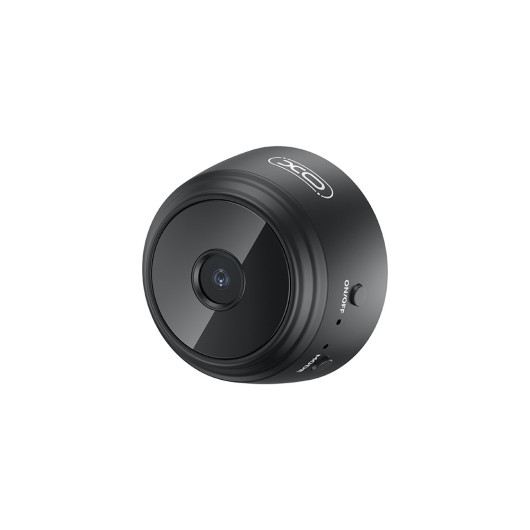 XO CR12Mini 0.3MP Wi-Fi indoor camera with magnetic surface black color
