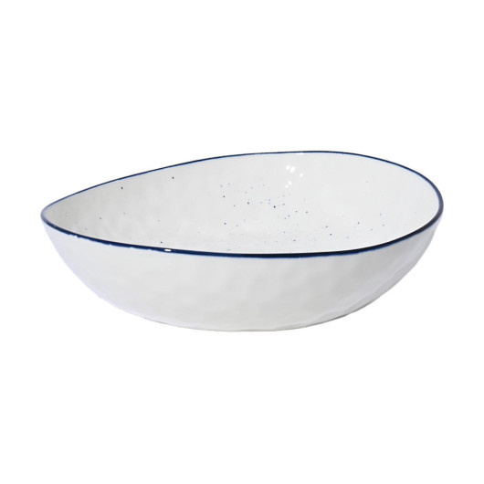 ESTIA ΠΙΑΤΟ ΒΑΘΥ PEBBLES ΠΟΡΣΕΛΑΝΙΝΟ 20cm