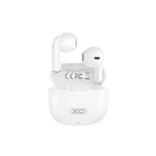 XO X33 WHITE COLORWireless Bluetooth earphones, in white color