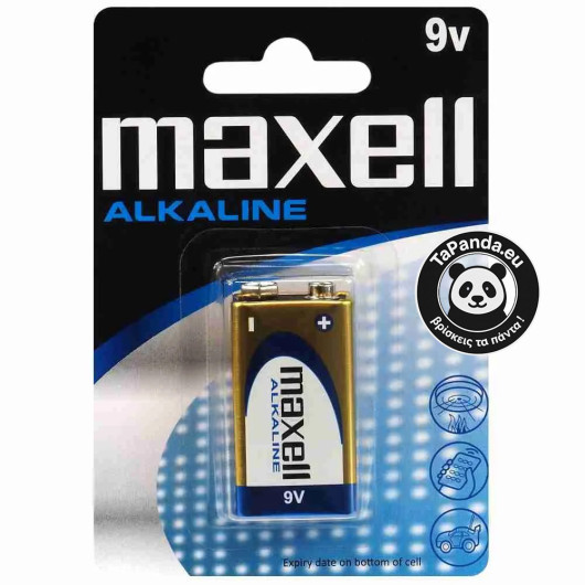 ΑΛΚΑΛΙΚΗ ΜΠΑΤΑΡΙΑ MAXELL 9V