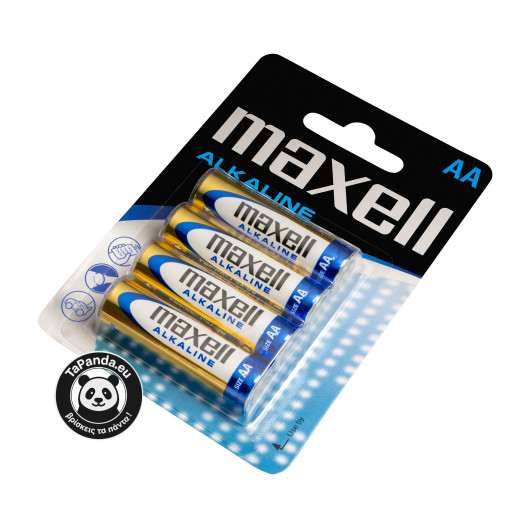 ΑΛΚΑΛΙΚΕΣ ΜΠΑΤΑΡΙΕΣ MAXELL AA  4τεμαχια