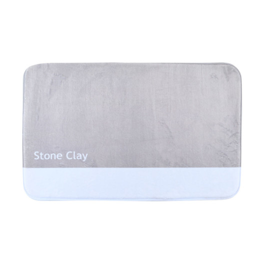 ESTIA ΤΑΠΕΤΟ ΜΠΑΝΙΟΥ TONE LAB 50x80cm STONE CLAY