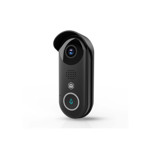 NEDIS WIFICDP11BKSmartLife video doorbell Full HD 1080p with motion sensor & night vision, black color.