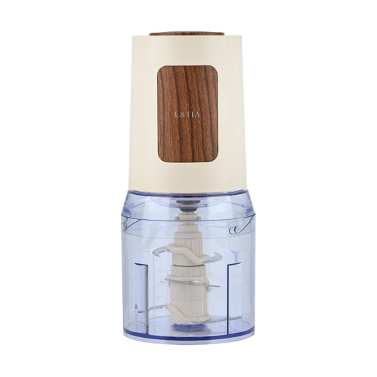 ESTIA ΠΟΛΥΚΟΠΤΗΣ PURE CREAM 400W ΜΕ ΠΛΑΣΤΙΚΟ ΜΠΟΛ 0.5lt ΚΡΕΜ
