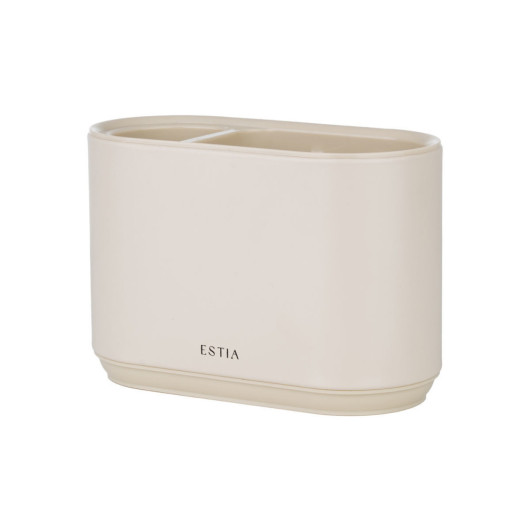 ESTIA ΘΗΚΗ ΟΡΓΑΝΩΣΗΣ ΓΙΑ ΜΑΧΑΙΡΟΠΙΡΟΥΝΑ INOXA ΑΝΟΞΕΙΔΩΤΗ IVORY