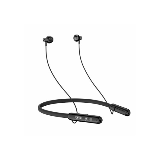 XO BS36Neckband earphones in black color