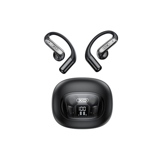 XO G49 BLACK COLORBluetooth Handsfree Earbuds with Charging Case and LED Display in black color