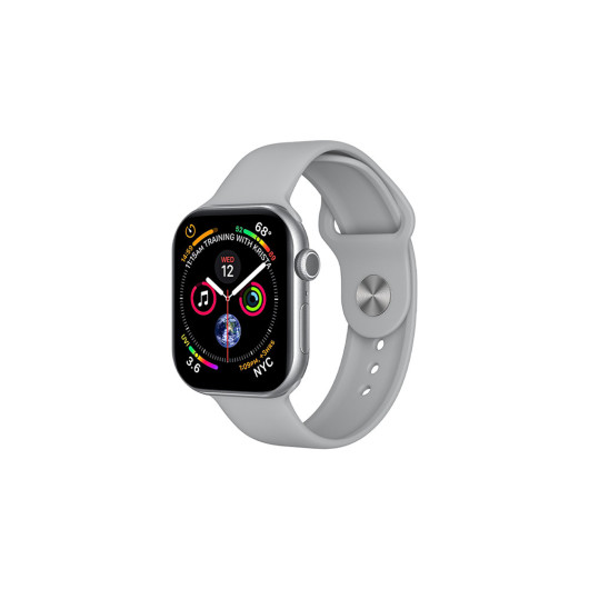 XO W11 PRO SILVER COLORSmartwatch with 2.04" AMOLED display in silver color