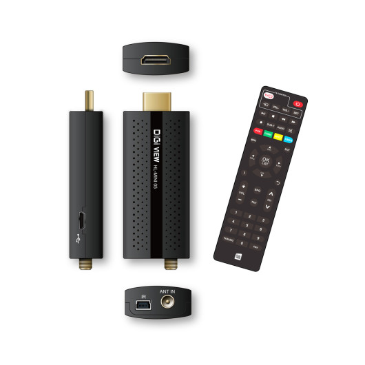 HL-MINI05 MINI ΕΠΙΓΕΙΟΣ ΨΗΦΙΑΚΟΣ ΔΕΚΤΗΣ T2 H265