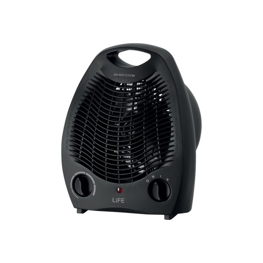 LiFE WARMY BLACKFan heater, 2000W