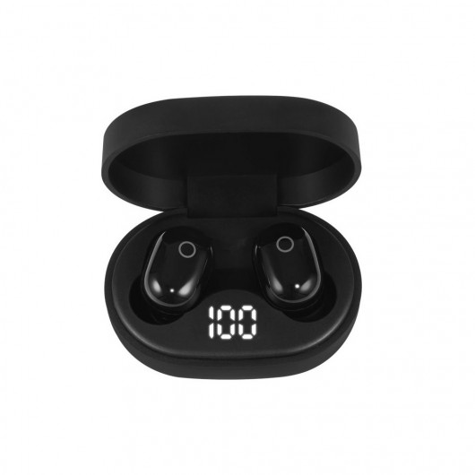 Akai BTE-J15 Μαύρα Ασύρματα Bluetooth in-ear ακουστικά