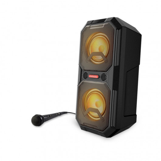 Motorola Rokr 820 Φορητό αδιάβροχο Bluetooth 5.0 karaoke party speaker με LED, TWS για σύνδεση με δεύτερο μικρόφωνο – 80 W RMS