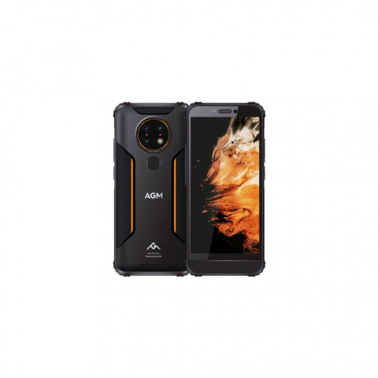 AGM H3 Μαύρο αδιάβροχο κινητό τηλέφωνο ανθεκτικό σε πτώση IP68/IP69K με Dual SIM & Camera, Bluetooth, USB, SD, NFC, GPS, 4G, Android 11, οθόνη HD 5.7″ και κάμερα νυχτερινής λήψης