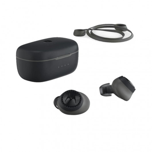 Motorola VERVE BUDS 200 Black True wireless αδιάβροχα ασύρματα Bluetooth ακουστικά με αποσπώμενο λουράκι